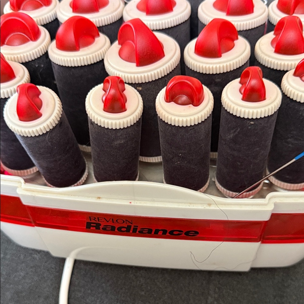 Revlon Radiance Hair Rollers - Red and Black